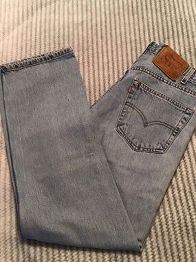 Levi's Men's Light Blue Straight-Leg Jeans
